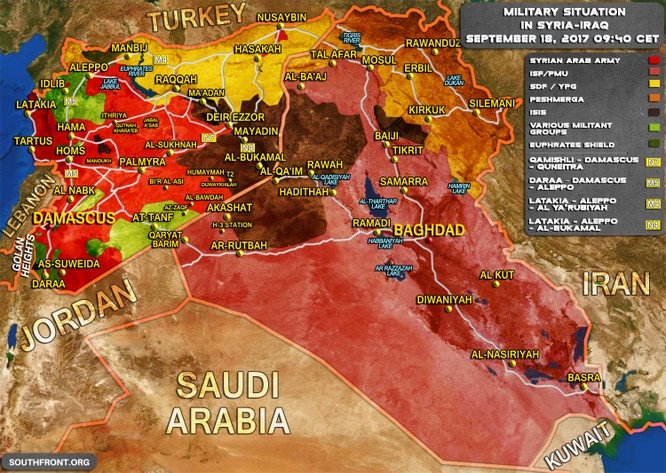 Nga-Syria ra đòn ào ạt, Mỹ đành rút quân khỏi biên giới Syria-Iraq ảnh 1
