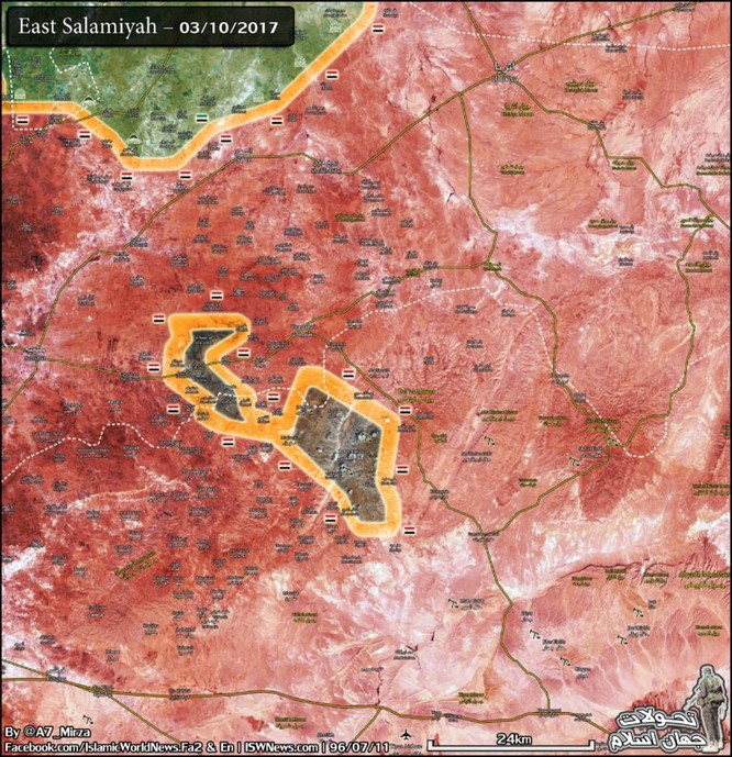Quân Syria vây diệt IS, đoạt hàng loạt cứ địa phiến quân tại Hama ảnh 1