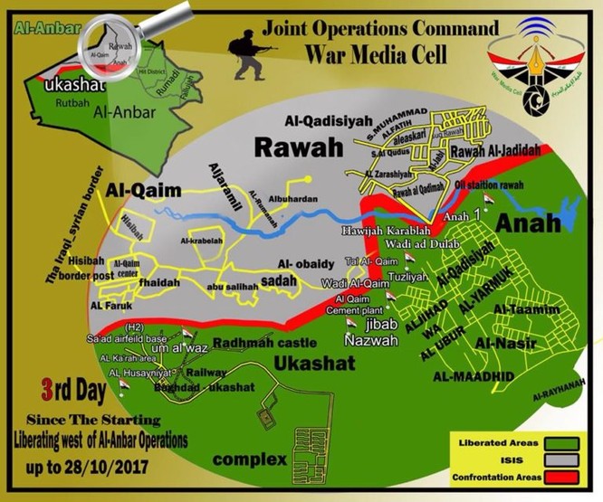 IS thua liểng xiểng, bị quân đội Iraq quét sạch khỏi 21.000 km2 lãnh thổ ảnh 1
