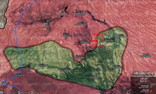 Quân đội Syria tiến đánh phiến quân, xe tăng Israel nã đạn “cảnh cáo” ảnh 1