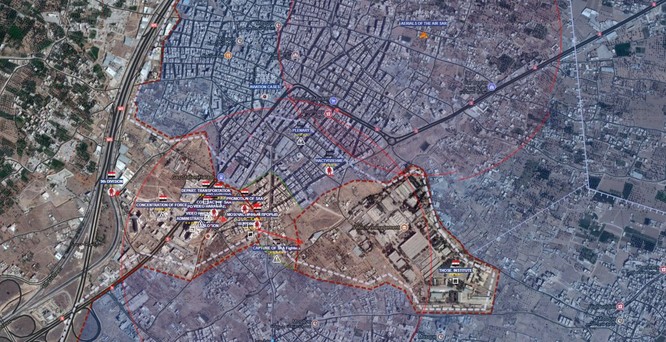 Quân Syria đánh thốc vào tử địa Đông Ghouta, diệt thủ lĩnh phiến quân ảnh 1