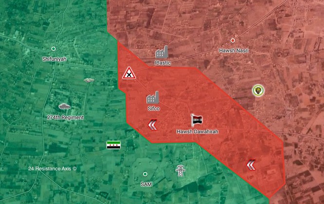 Tung đòn hiểm, “Hổ Syria” làm cỏ phiến quân tử thủ căn cứ phòng không Đông Ghouta ảnh 1