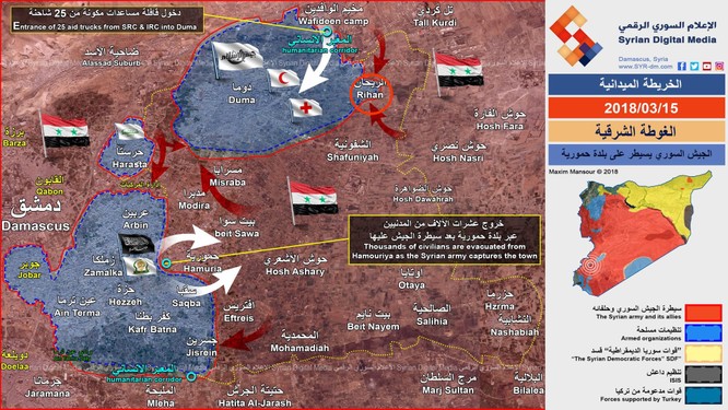 Sau 2 tuần tử chiến, “Hổ Syria” đoạt cứ địa chiến lược ở Đông Ghouta ảnh 1