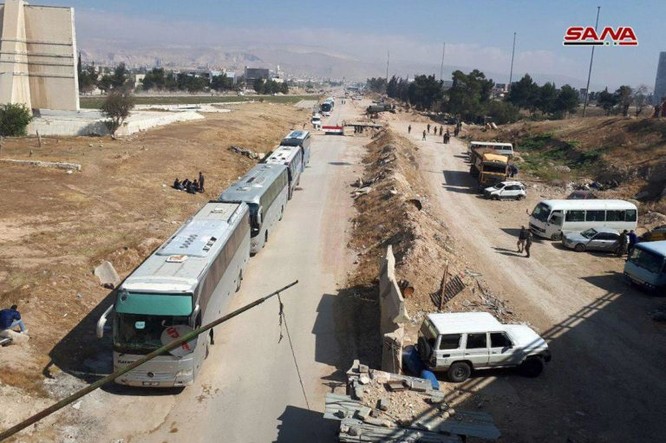 Chiến sự Syria: Quân Assad đè bẹp thánh chiến, giải phóng hoàn toàn 4 quận sào huyệt ở Đông Ghouta ảnh 1