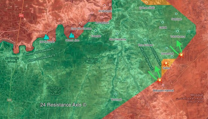 Quân tình nguyện Syria đè bẹp thánh chiến, chiếm cứ địa địch ở Hama ảnh 1