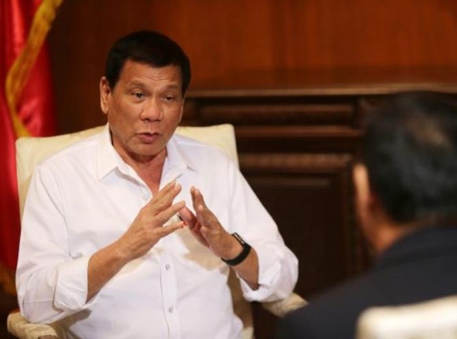 Tổng thống Philippines Rodrigo Duterte muốn