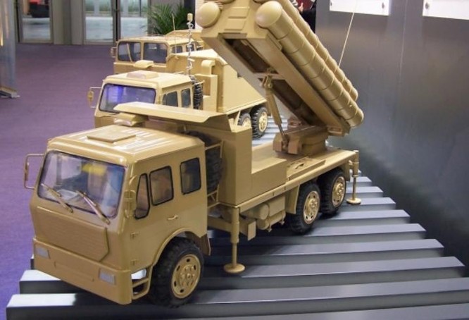 Hệ thống tên lửa đất đối không Sky Dragon Trung Quốc. Ảnh: DefenseWorld