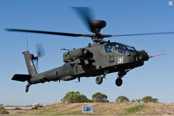 Máy bay trực thăng Apache Mỹ (ảnh tư liệu)