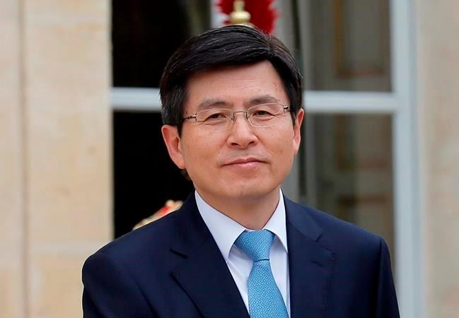 Thủ tướng Hàn Quốc Hwang Kyo-ahn. Ảnh: Info
