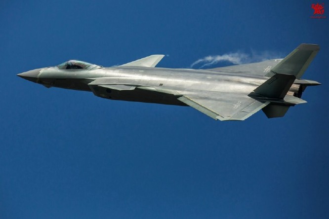 Máy bay chiến đấu J-20 Trung Quốc. Ảnh: Thời báo Hoàn Cầu