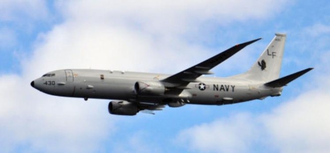 Máy bay tuần tra săn ngầm P-8A Hải quân Mỹ (ảnh tư liệu)
