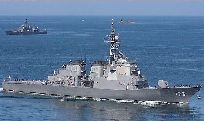Tàu khu trục Aegis lớp Kongo của Lực lượng Phòng vệ Biển Nhật Bản (ảnh tư liệu)