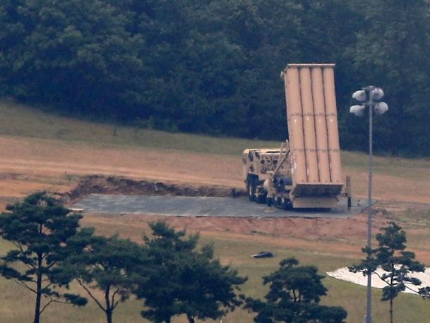 Mỹ đã triển khai THAAD ở Hàn Quốc. Ảnh: Yonhap