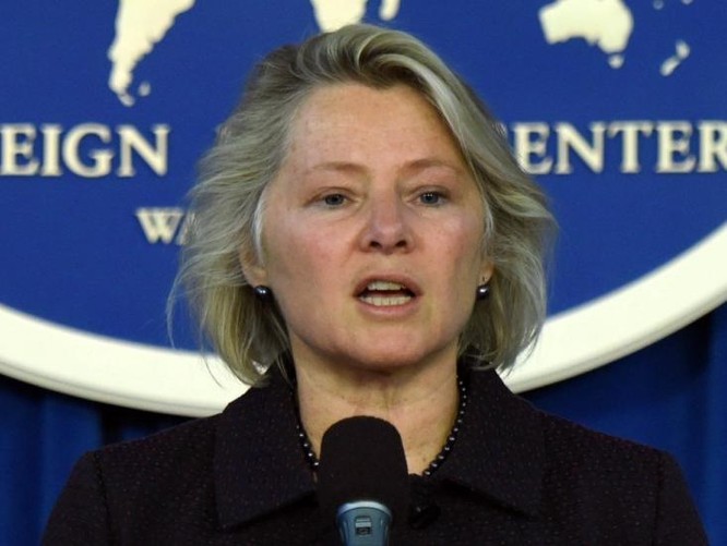 Bà Susan Thornton, đại diện Trợ lý Ngoại trưởng Mỹ phụ trách các vấn đề Đông Á và Thái Bình Dương, Bộ Ngoại giao Mỹ. Ảnh: South China Morning Post.