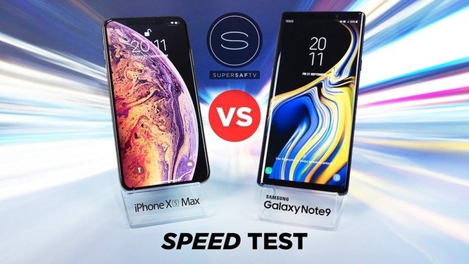 iPhone XS Max đánh bại hoàn toàn Samsung Galaxy Note 9 ảnh 1