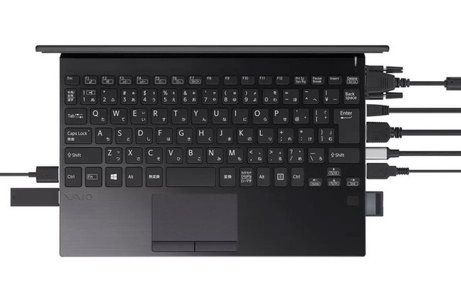 Vaio ra laptop mỏng nhẹ như MacBook nhưng số cổng nhiều gấp 8 lần ảnh 1