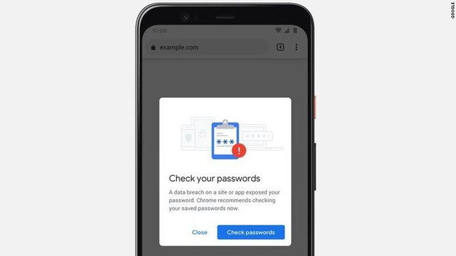 Chrome tự động thông báo nếu mật khẩu của bạn không an toàn ảnh 1