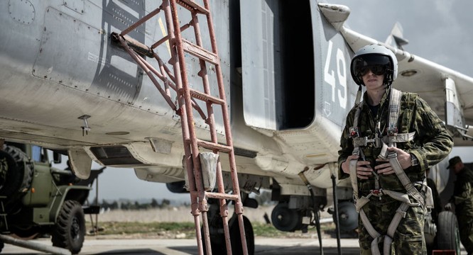Phi công Nga tham gia chiến dịch quân sự tại Syria