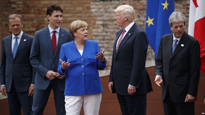 Tổng thống Mỹ Donald Trump vừa có chuyến thăm châu Âu