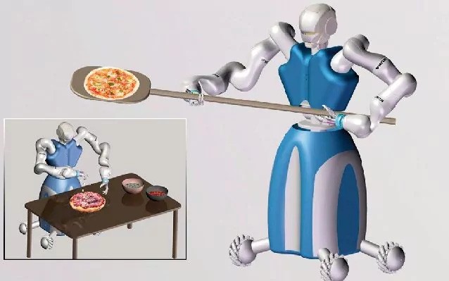 Robot có thể thực hiện được nhiều thao tác khó, đòi hỏi sự khéo léo và chính xác cao.