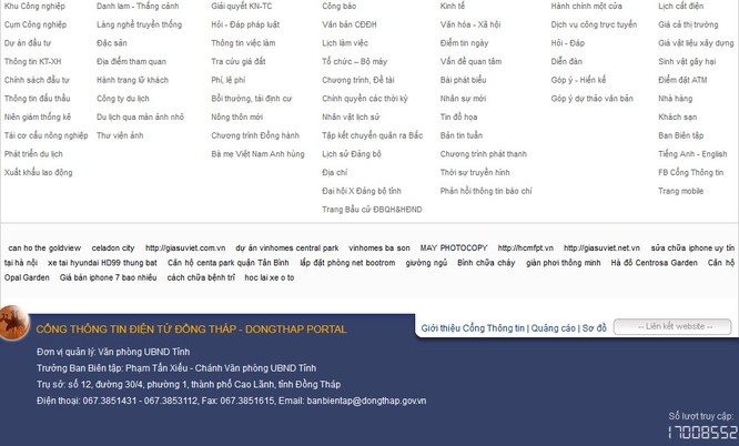 NÓNG: 12/63 Cổng thông tin điện tử tỉnh, thành bị gắn "link ẩn" ảnh 2