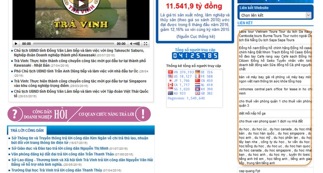 NÓNG: 12/63 Cổng thông tin điện tử tỉnh, thành bị gắn "link ẩn" ảnh 19