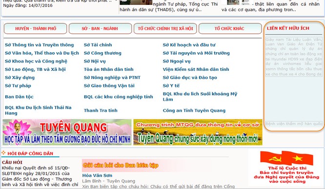 NÓNG: 12/63 Cổng thông tin điện tử tỉnh, thành bị gắn "link ẩn" ảnh 21