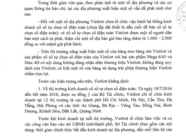 Thương hiệu xổ số Vietlott đang bị sử dụng trái phép nhằm trục lợi ảnh 1