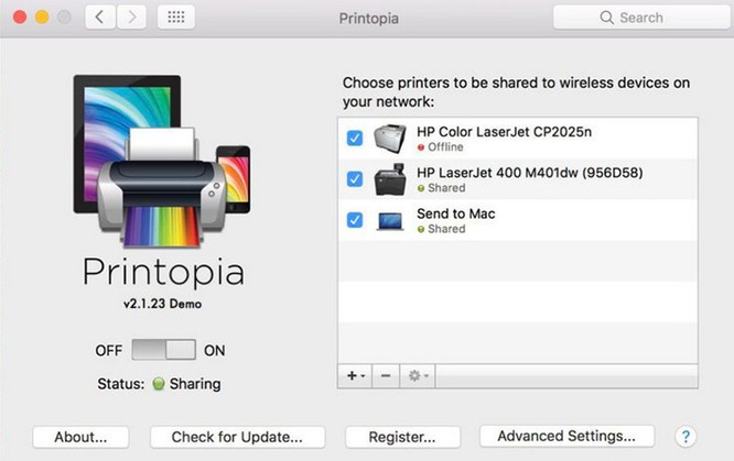 printopia for ipad