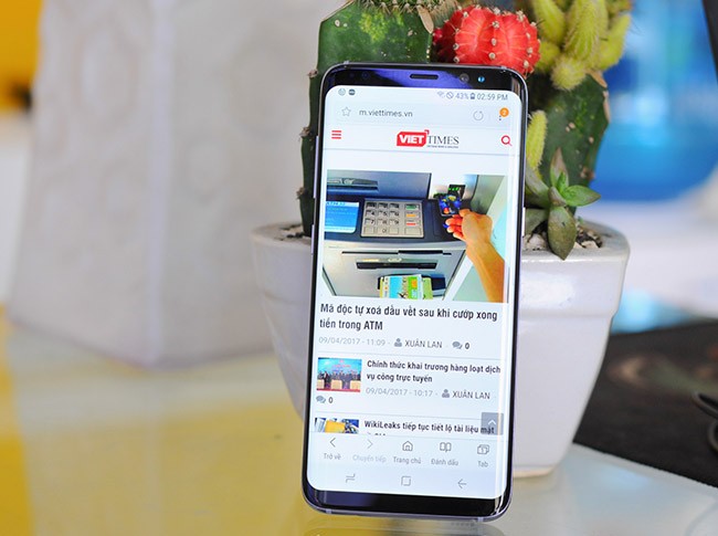 Galaxy S8 đã về Việt Nam theo đường xách tay ảnh 2