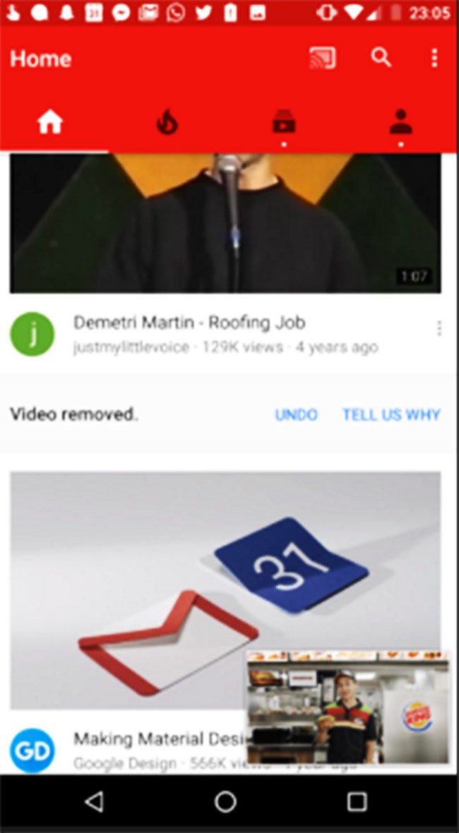YouTube cho Android thay đổi giao diện mới ảnh 2