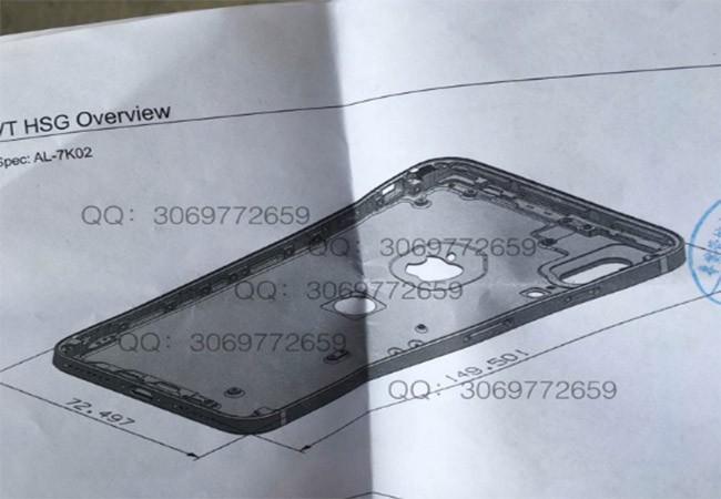 Cảm biến vân tay iPhone 8 sẽ nằm ở mặt lưng giống Galaxy S8? ảnh 1