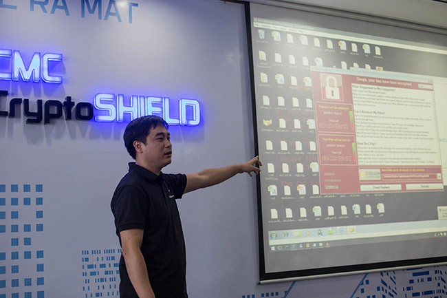 CMC ra mắt phần mềm chống mã độc tống tiền giống WannaCry ảnh 1