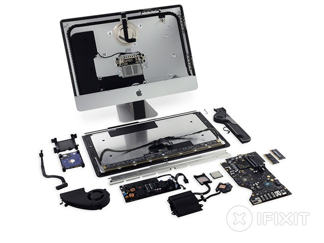 “Mổ bụng” iMac 2017 màn hình 21,5 inch Retina 4K ảnh 16