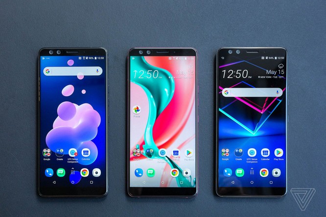 HTC U12 Plus chính thức ra mắt: phím giả cảm ứng lực trên cạnh máy ảnh 1