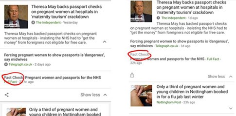 Google News bổ sung tính năng xác thực thông tin nổi bật ảnh 1
