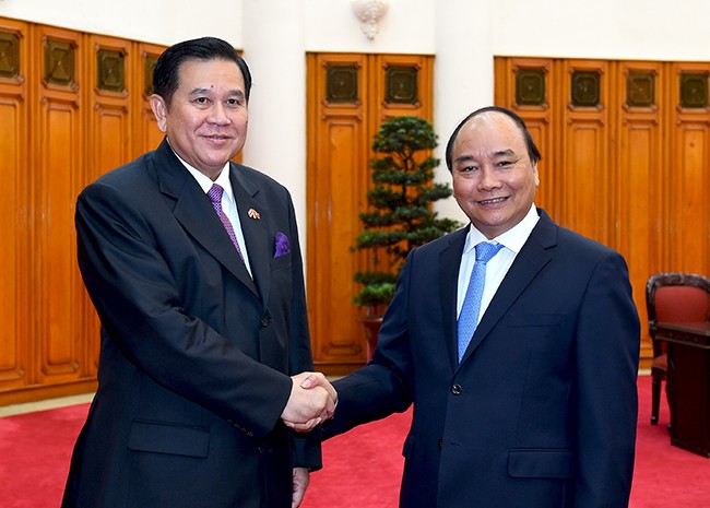 Thủ tướng tiếp Chủ tịch Ngân hàng ADB và Phó Thủ tướng Thái Lan ảnh 1