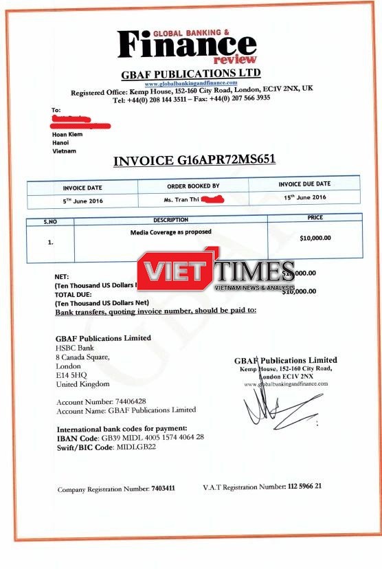 Có hay không chuyện ngân hàng Việt đi mua giải thưởng quốc tế? ảnh 1