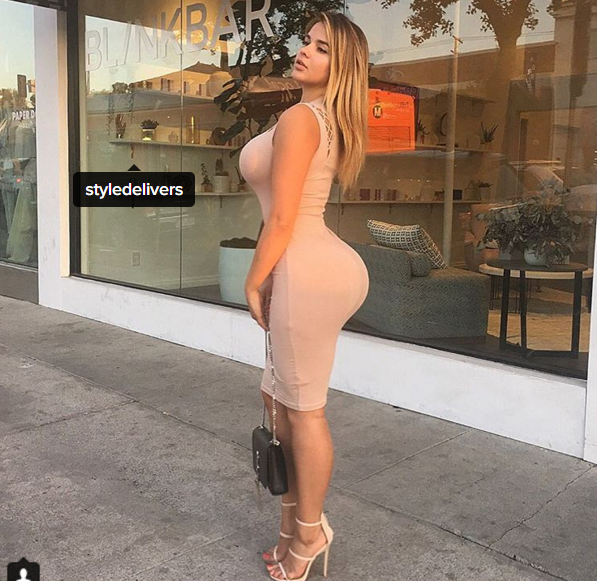 Người đẹp Nga "đốt mắt" hơn cả Kim Kardashian ảnh 1