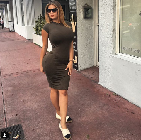 Người đẹp Nga "đốt mắt" hơn cả Kim Kardashian ảnh 5