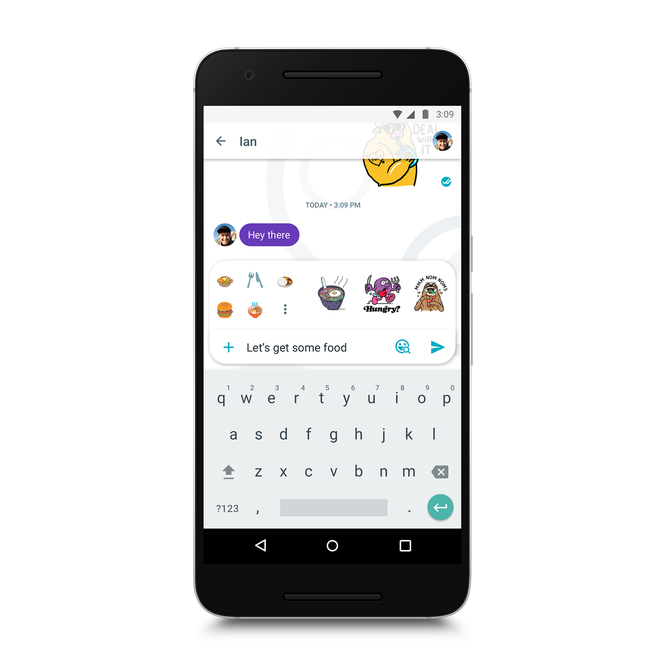 Google Allo ra mắt nhiều biểu tượng Mặt cười thông minh ảnh 1