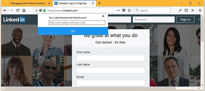 Trình duyệt Firefox sẽ cảnh báo khi bạn truy cập vào website bị hack ảnh 1