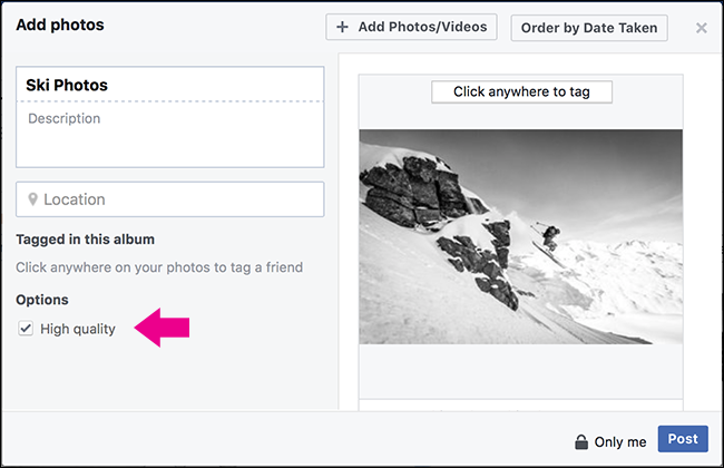 Vì sao ảnh tải lên Facebook lại có chất lượng xấu? ảnh 1