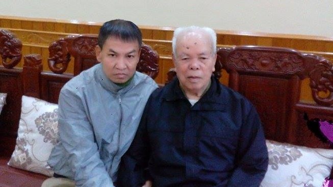 Tướng Mai Năng và tác giả bài viết