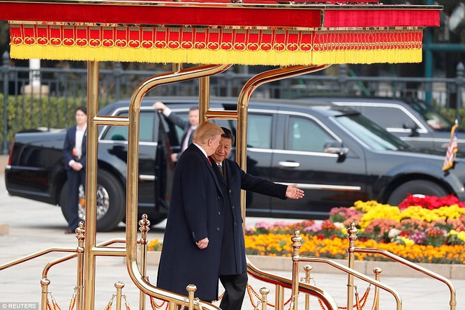 Trung Quốc trải thảm đỏ và ‘núi thỏa thuận’ 250 tỷ USD đón ông Trump ảnh 8
