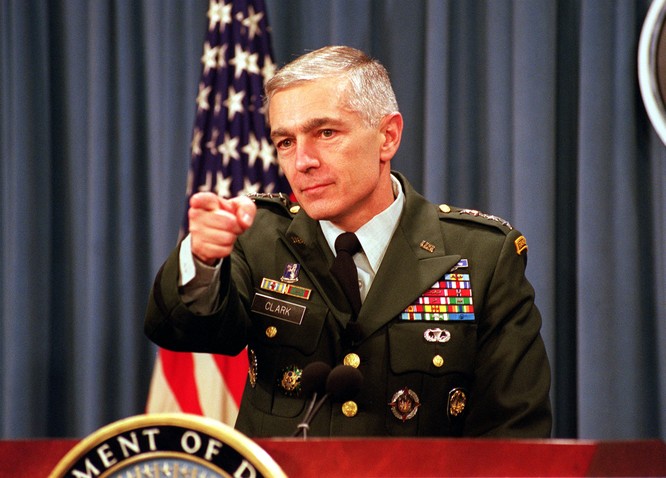 Tướng Wesley Clark nhận định Washington đã thất bại.