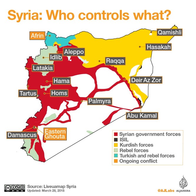 Syria "thập diện mai phục": 5 cuộc chiến nổi bật ảnh 2