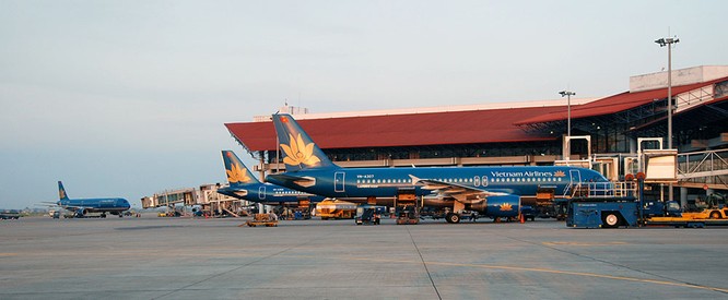 Sân bay Nội Bài.