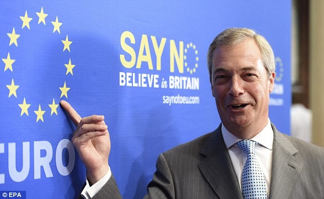 Ông Nigel Farage.