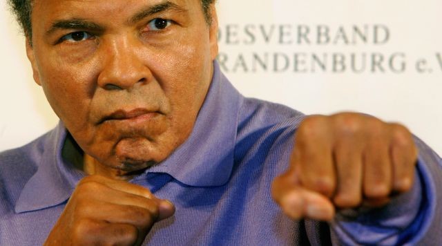 Muhammad Ali khi về già.